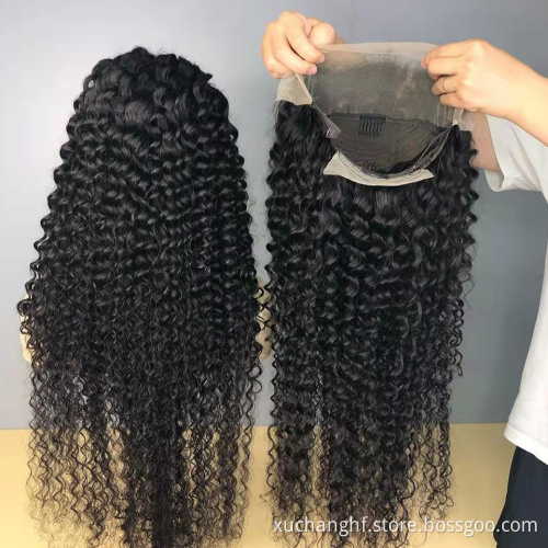 Brazilian Hair 13X6 Lace Frontal Wig For Black Women,Hd Transparent Lace Front Human Hair Wigs,13x4 virgin 360 Lace Frontal Wig